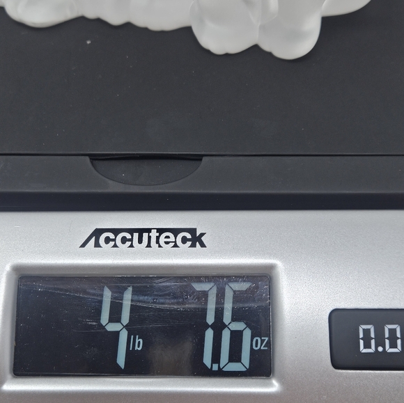 Lenox Crystal Elephant with satin baby - Picture 11 of 11